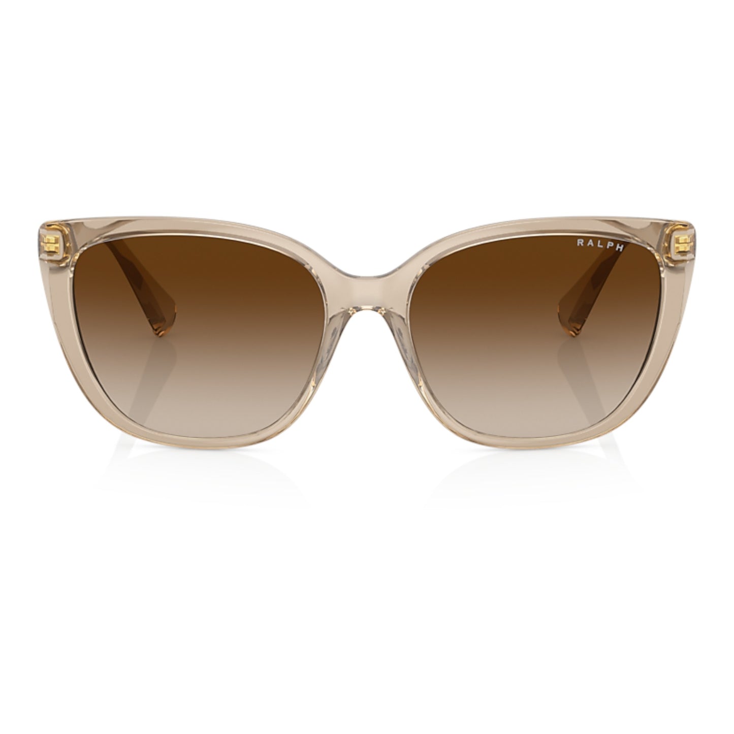 Women Ralph Ra5274 580213 Brown Butterfly Gradient Brown Sunglasses