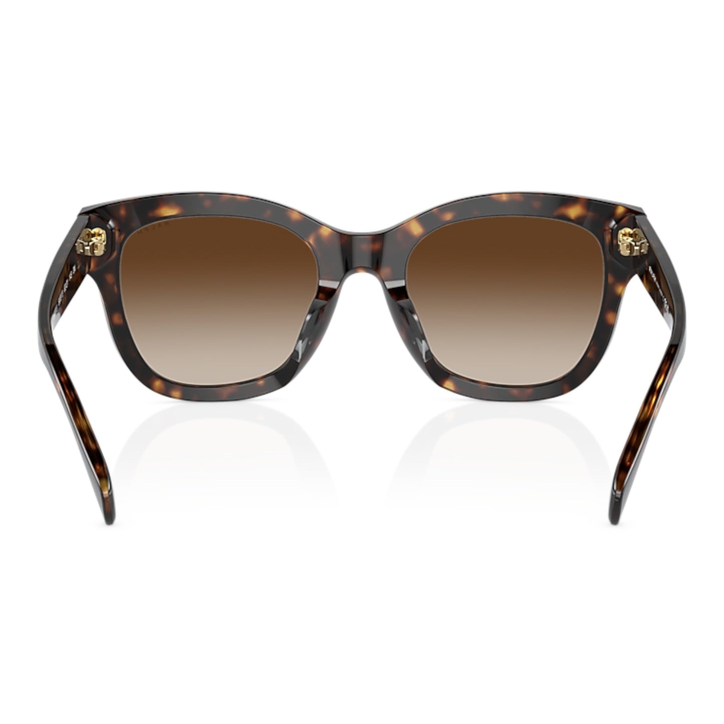 Women Ralph Ra5301u 500313 Tortoise Oval Gradient Brown Sunglasses