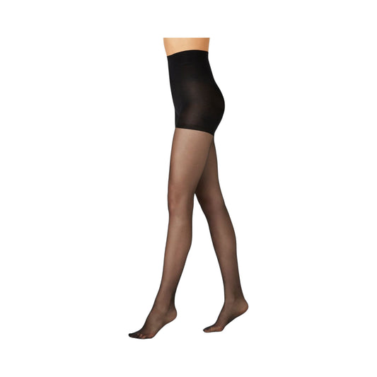 Womens Razzamatazz Dig-Free Comfort Sheer 15 Denier Stockings Nearly Black