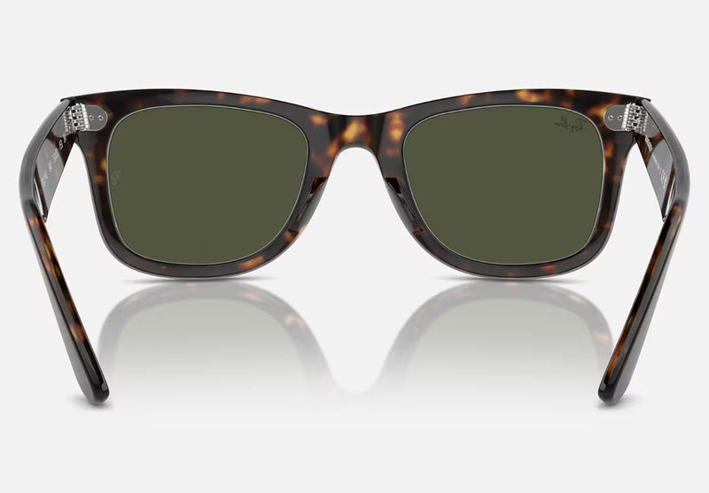 Unisex Ray Ban Sunglasses Rb2140 Original Wayfarer Classic Tortoise/ Green - Xxl