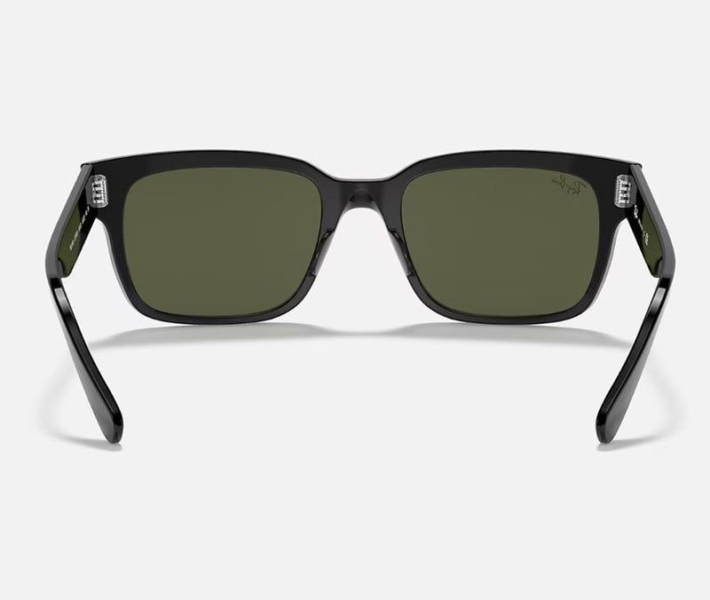 Unisex Ray Ban Sunglasses Rb2190 Jeffery Polished Black/ Green Sunnies - Xl