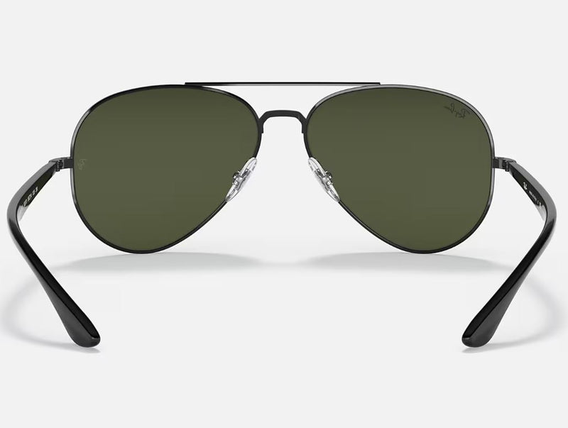 Mens Ray Ban Sunglasses Rb3675 Polished Black/ Green Sunnies