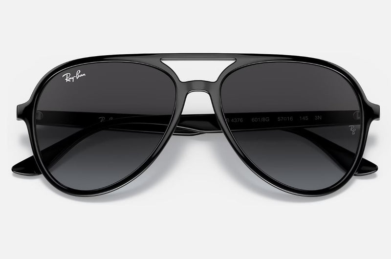 Unisex Ray Ban Sunglasses Rb4376 Polished Black/ Grey Sunnies