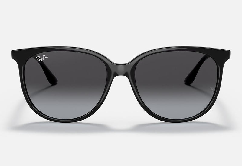 Unisex Ray Ban Sunglasses Rb4378 Polished Black/ Grey Sunnies