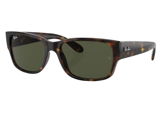 Mens Ray-Ban RB4388 Sunglasses Polished Havana/ Green