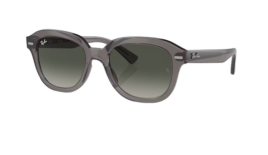 Mens Ray-Ban Erik RB4398 Sunglasses Polished Opal Dark Grey