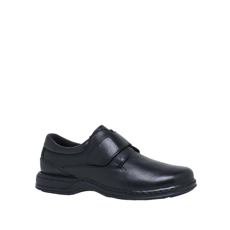 Mens Hush Puppies Sawyer Shoes Black