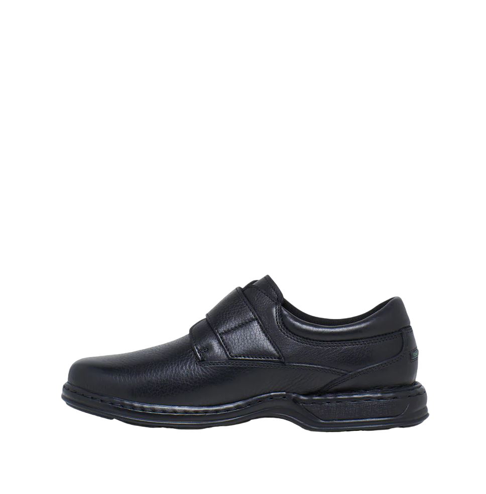 Mens Hush Puppies Sawyer Shoes Black