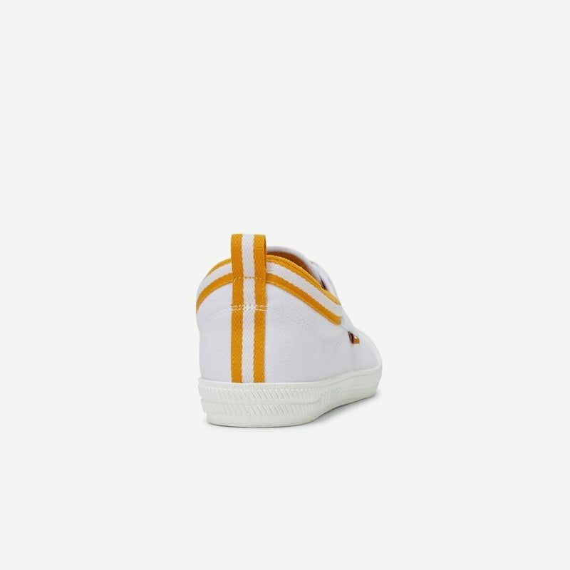 Mens Volley International Low Shoes White / Golden Orange