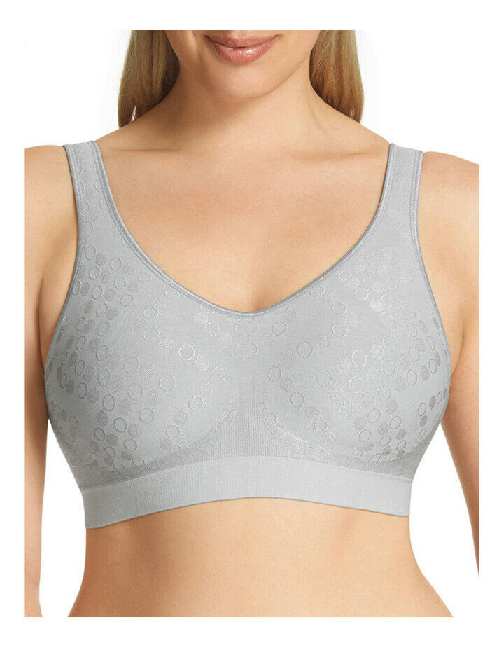 5 x Playtex Comfort Revolution Contour Wirefree Bra - Crystal Grey