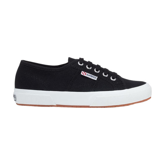 Unisex Adults Superga 2750 Cotu Classic Shoes Black/White