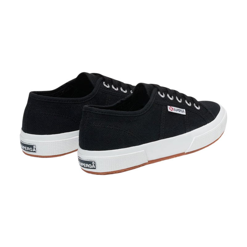 Unisex Adults Superga 2750 Cotu Classic Shoes Black/White