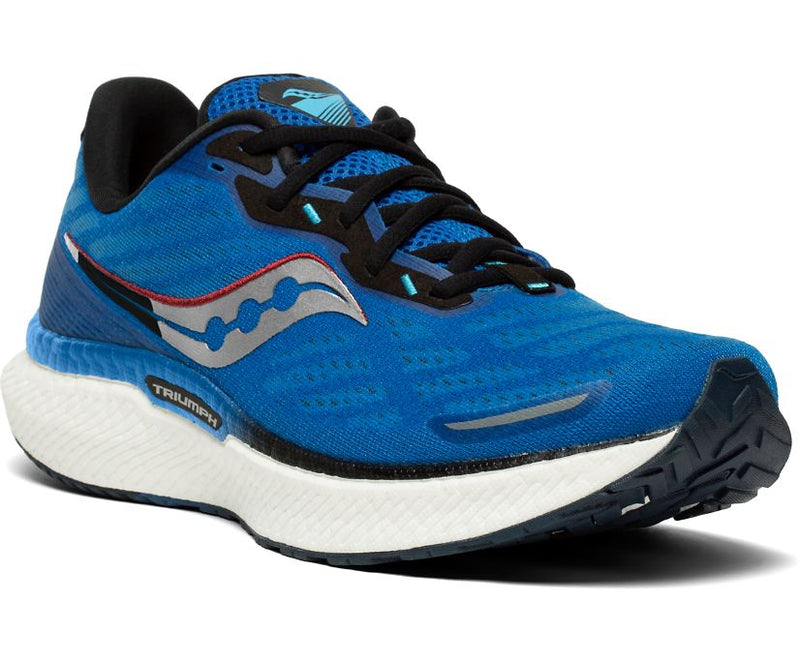 Mens Saucony Triumph 19 - Running Shoes Royal/Space