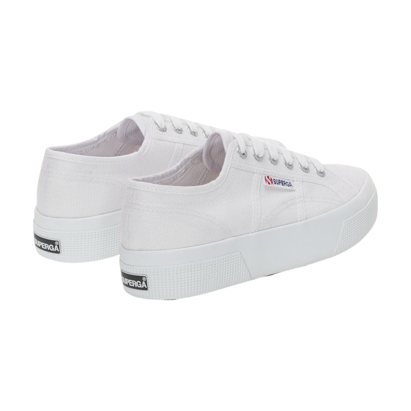 Unisex Adults Superga 2740 Platform Shoes White