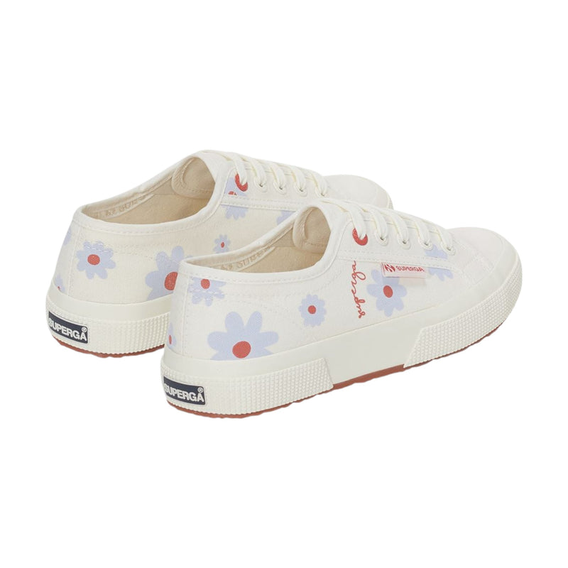 Unisex Adults Superga 2750 Daisies Shoes White