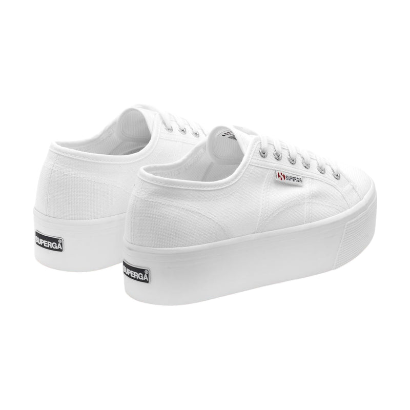 Unisex Adults Superga 2790 Platform Shoes White