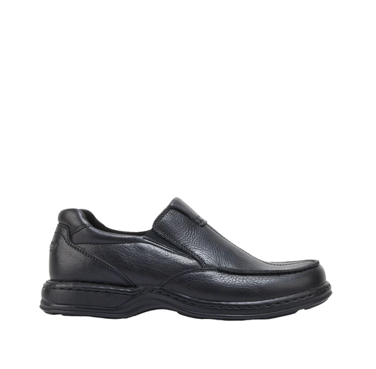 Mens Hush Puppies Sawyer Shoes Black