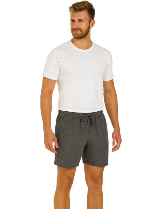 Mens KingGee Ruggers Active Shorts Charcoal