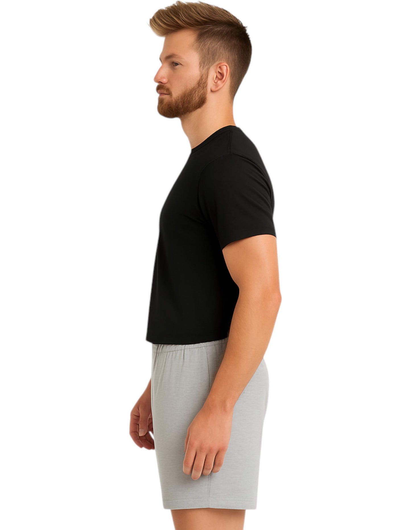 Mens KingGee Ruggers Active Shorts Grey