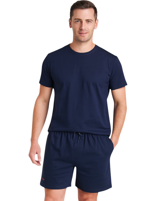 Mens KingGee Ruggers Active Shorts Navy