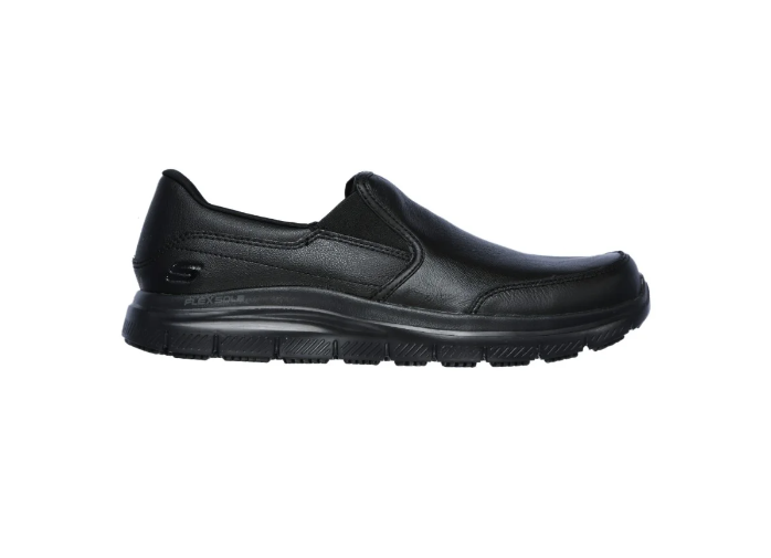 Mens Skechers Flex Advantage Sr - Bronwood Shoes Black