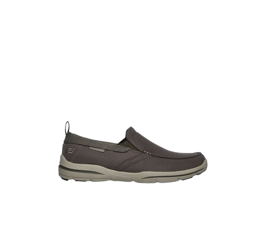 Mens Skechers Harper - Walton Shoes Khaki