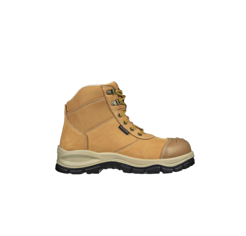 Mens Skechers Skx Work Boot Wheat Safety Composite Toe Boots