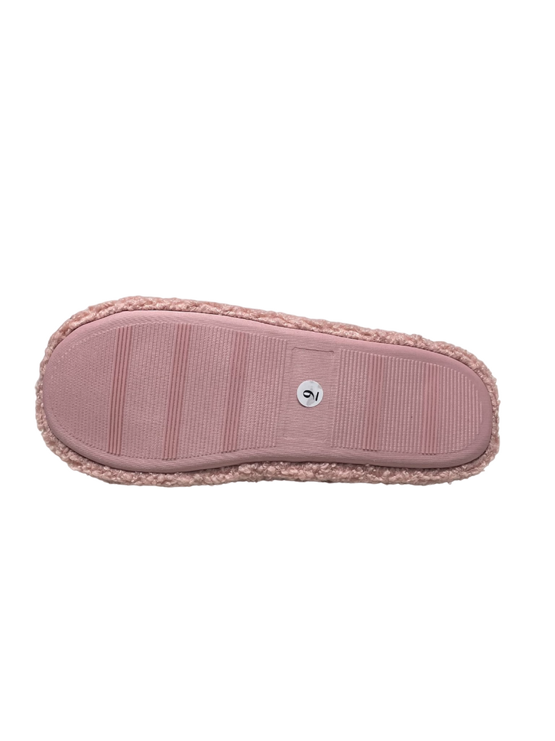 Grosby Womens Snugg Comfortable Home Slippers Blush