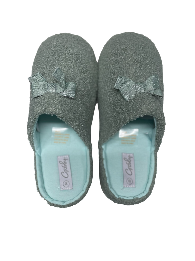 Grosby Womens Snugg Comfortable Home Slippers Sage