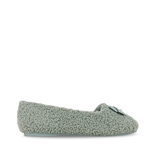 Womens Grosby Snuggly Slip On Slippers Sage