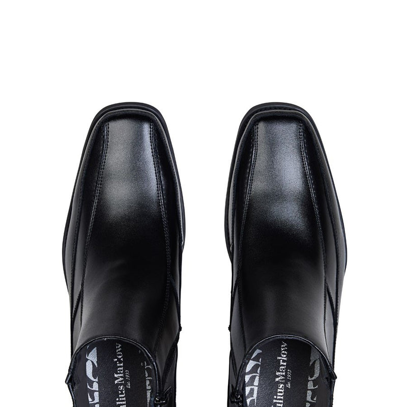 Mens Julius Marlow Definite 2 Black Leather Dress Work Formal Comfortable Shoes