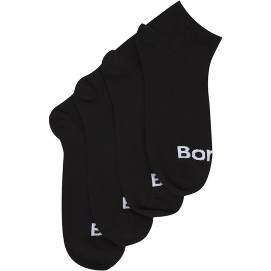 4 Pack Mens Bonds Everyday Value Low Cut Socks Black