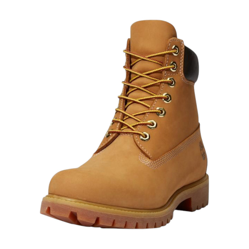 Timberland Mens Premium 6-Inch Wheat Nubuck Waterproof Boots