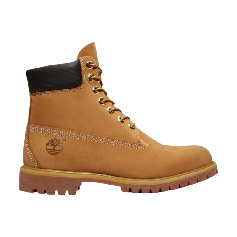 Timberland Mens Premium 6-Inch Wheat Nubuck Waterproof Boots