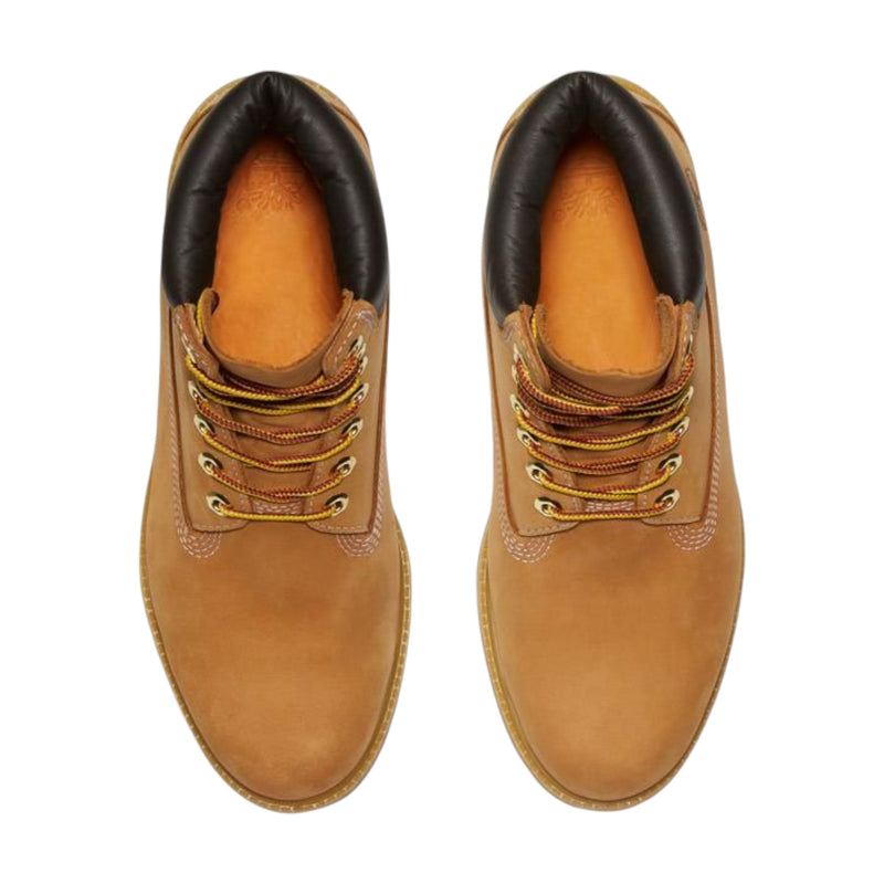 Timberland Mens Premium 6-Inch Wheat Nubuck Waterproof Boots