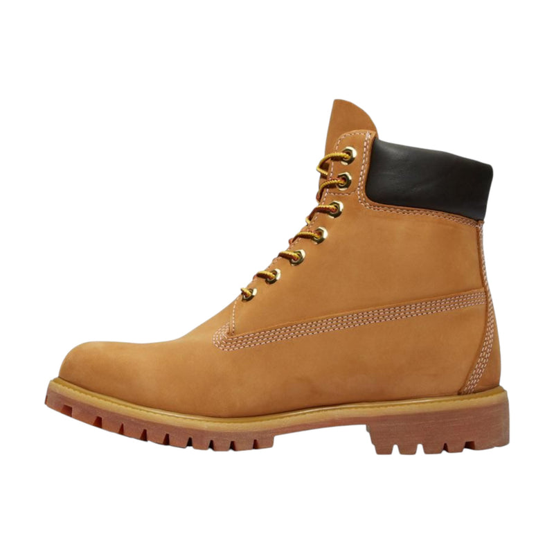 Timberland Mens Premium 6-Inch Wheat Nubuck Waterproof Boots