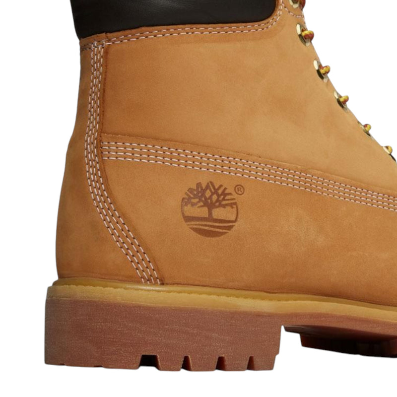 Timberland Mens Premium 6-Inch Wheat Nubuck Waterproof Boots