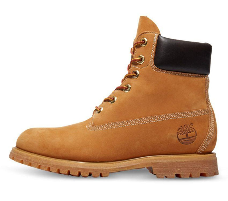 Timberland Womens 6-Inch Premium Wheat Nubuck Waterproof Boots