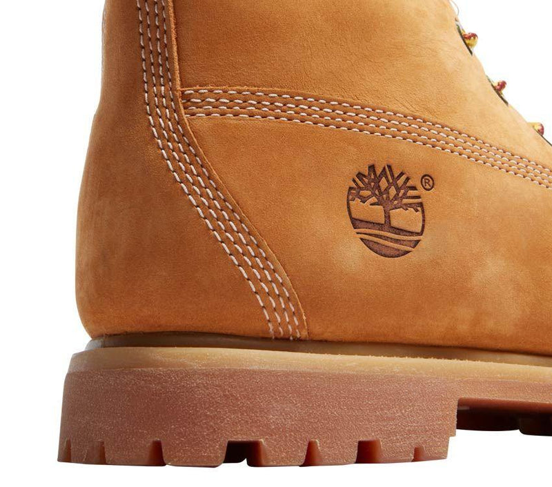 Timberland Womens 6-Inch Premium Wheat Nubuck Waterproof Boots