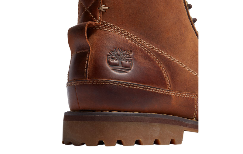 Timberland Mens Original 6-Inch Medium Brown Nubuck Waterproof Boots