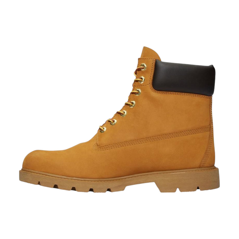 Timberland Mens 6-Inch Wheat Nubuck Classic Waterproof Boots