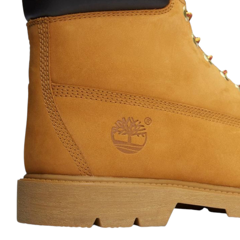 Timberland Mens 6-Inch Wheat Nubuck Classic Waterproof Boots