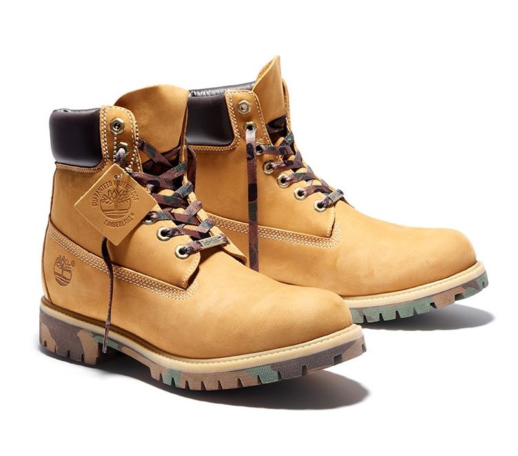 Timberland Mens 6-Inch Premium Wide Wheat Nubuck Waterproof Boots