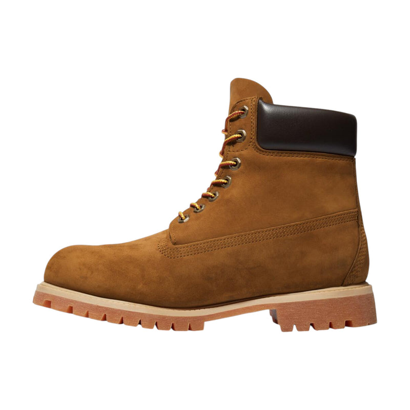 Mens Timberland 6-Inch Premium Boots Dark Wheat Nubuck