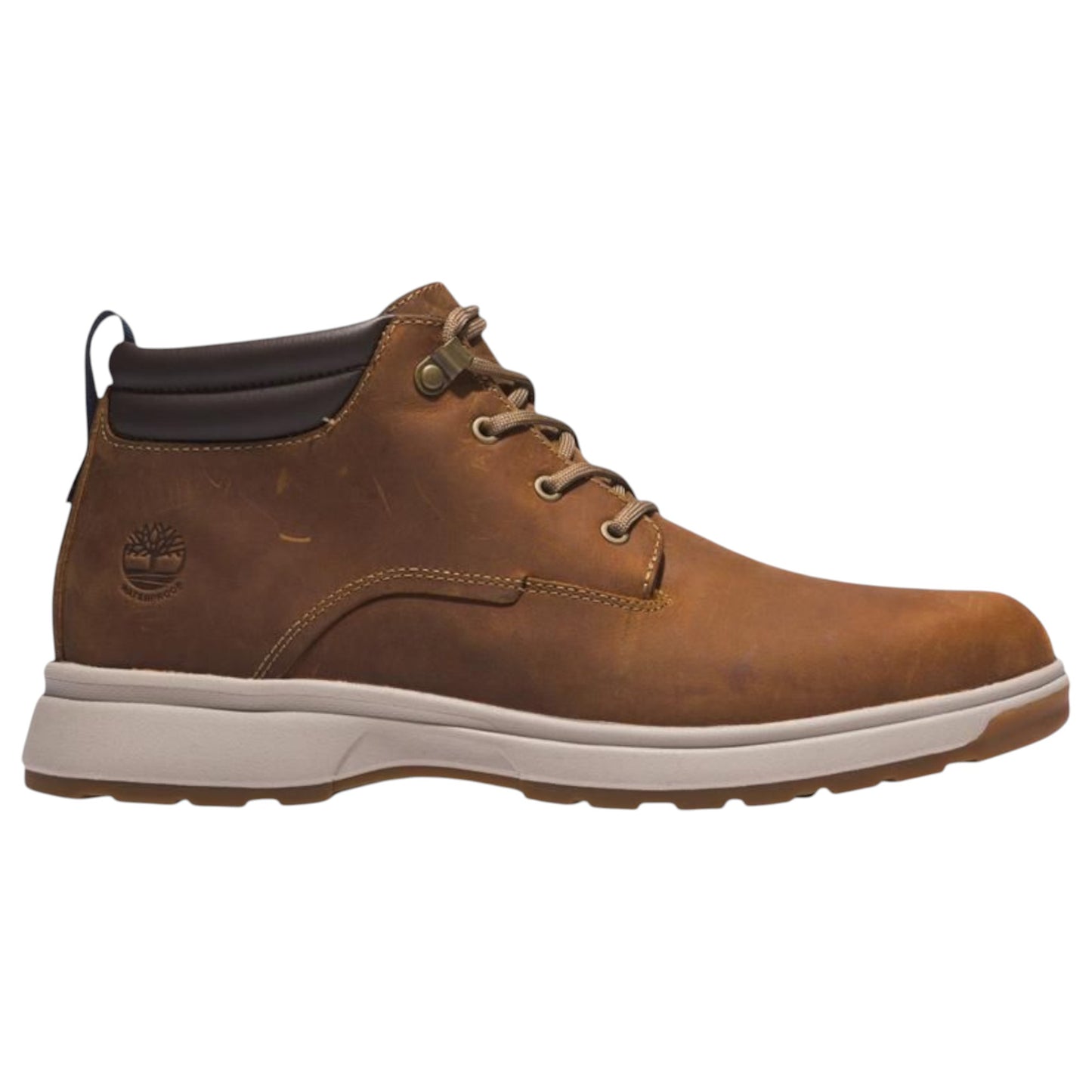 Mens Timberland Greenstride Atwells Ave Boots Rust Full Grain