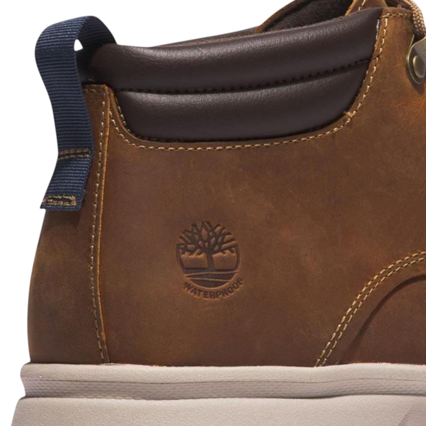 Mens Timberland Greenstride Atwells Ave Boots Rust Full Grain