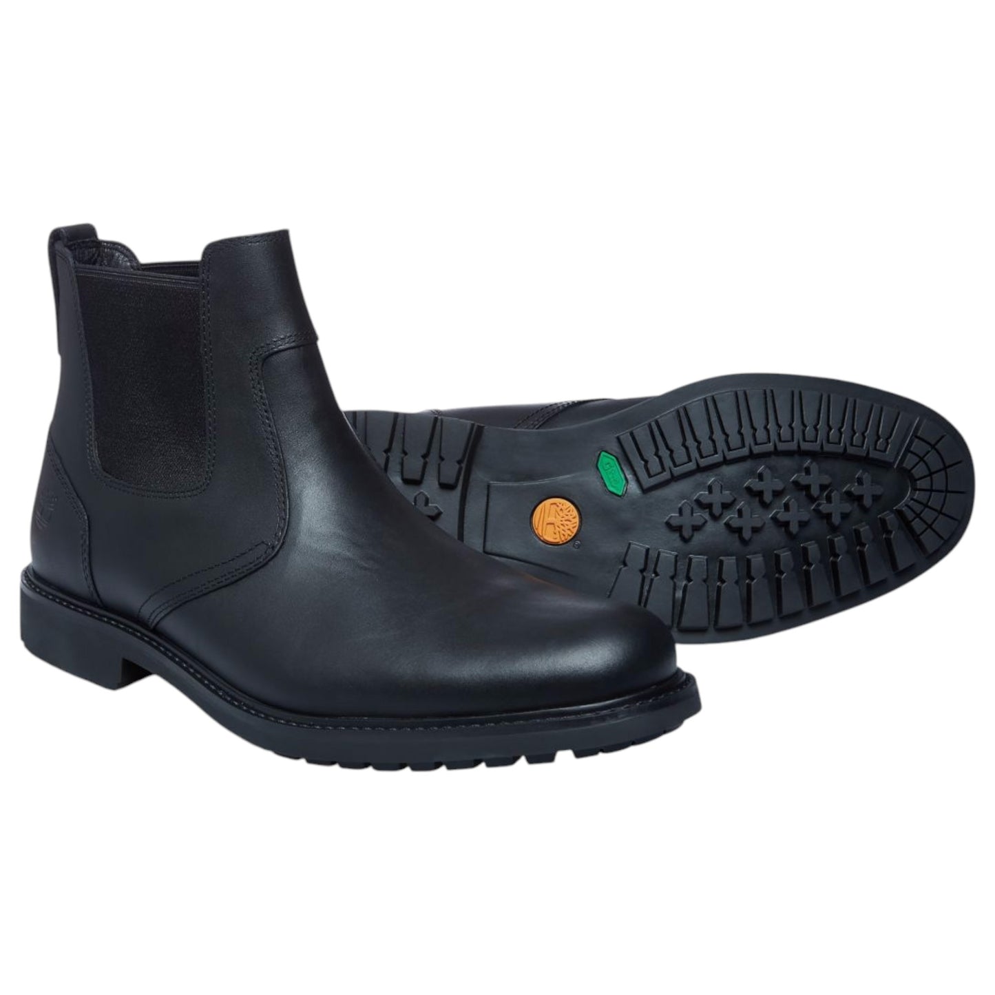 Mens Timberland Stormbucks Mid Chelsea Boots Black