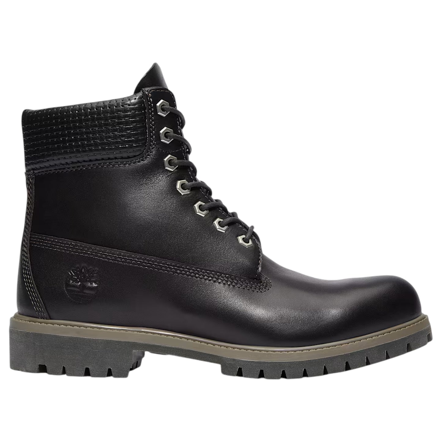 Mens Timberland 6-Inch Premium Boots Black Grain