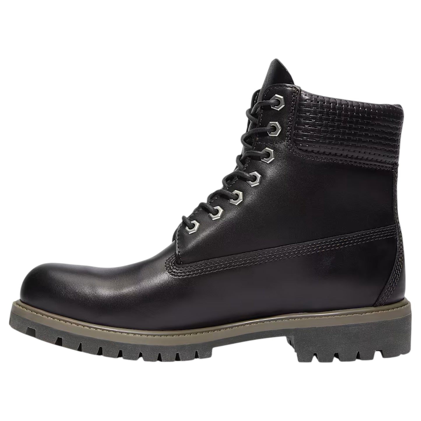 Mens Timberland 6-Inch Premium Boots Black Grain