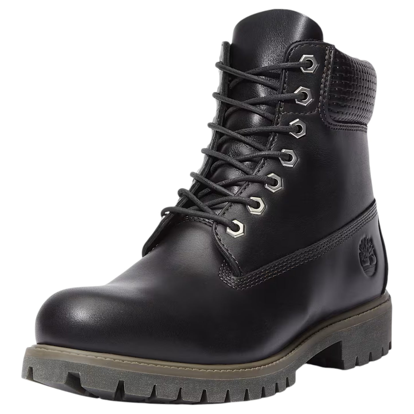 Mens Timberland 6-Inch Premium Boots Black Grain
